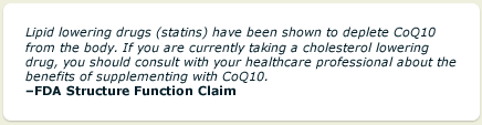 Co Q10 information