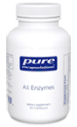 A.I. Enzymes provides purified, high potency support for healthy muscles and joints and optimal digestion. A.I. Enzymes provides a superior combination of natural plant enzymes precisely balanced for broad spectrum support of digestive function and to help maintain healthy joints and muscles in times of peak stress. This formula contains enhanced levels of protease, amylase and lipase sourced from Aspergillus oryzae and Aspergillus niger. - A.I. Enzymes